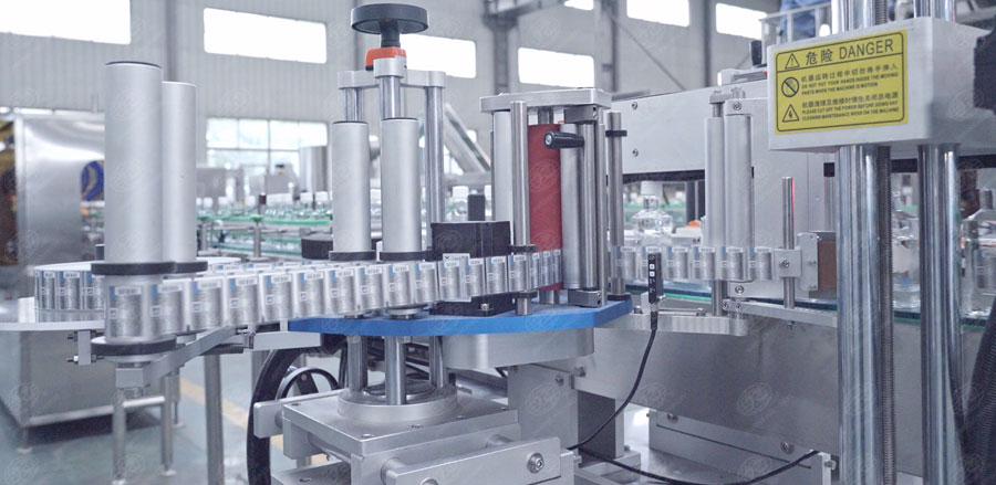 全自動不幹膠貼標機